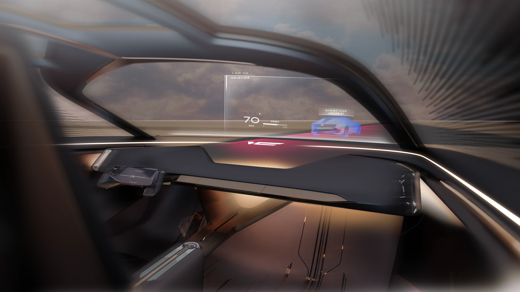 Opulent Velocity ghost mode HUD